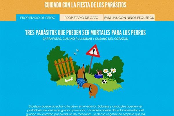 Merial Laboratorios lanza de nuevo su campaña digital Parasite Party