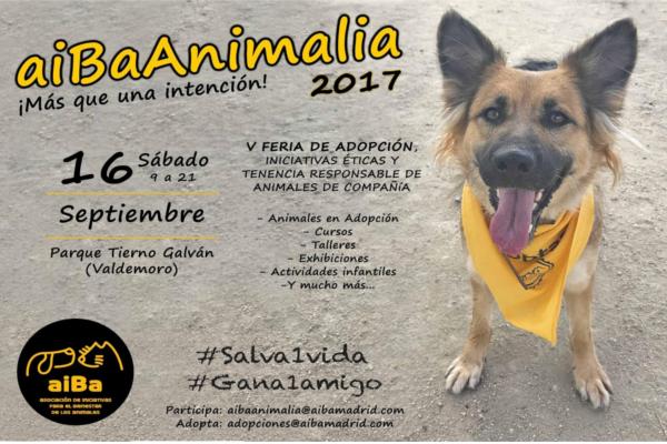 llega lanbspla 5 edicin de aibaanimalia 2017 la feria de adopcin iniciativas ticas y tenencia responsable llega lanbspla 5 edicin de aibaanimalia 2017 la feria de adopcin iniciativas ticas y tenencia responsable