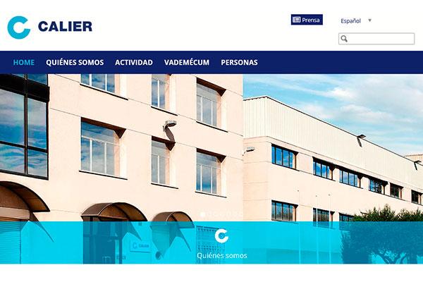 calier estrena nueva web calier estrena nueva web