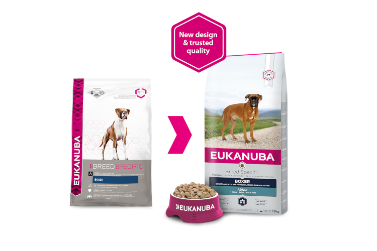 Eukanuba Breed Specific, nuevas fórmulas a medida en un nuevo packaging ...