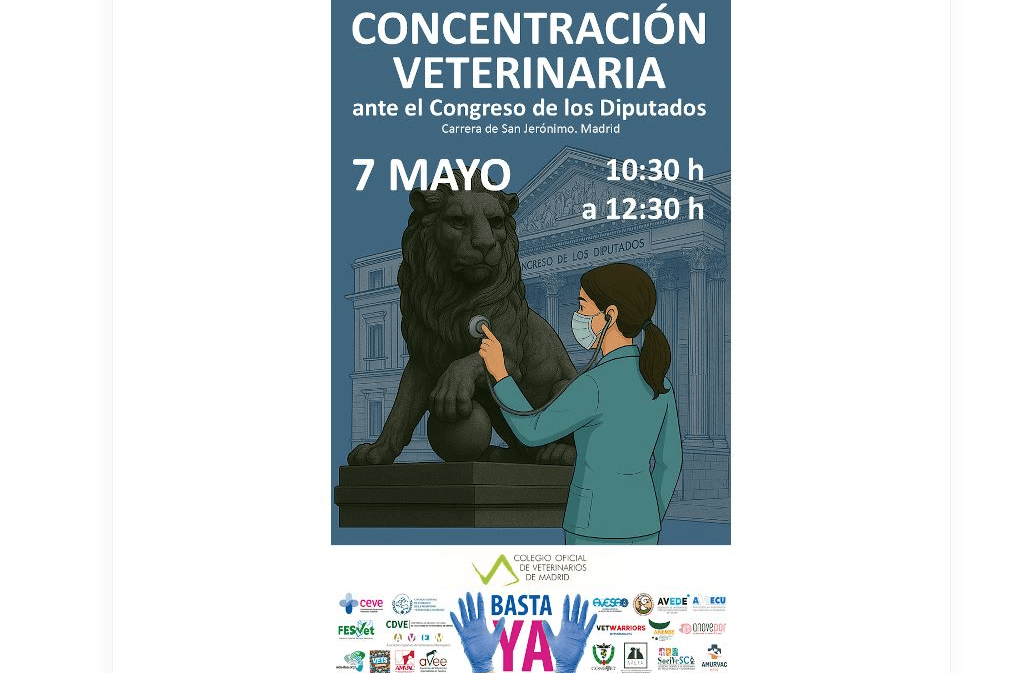 el-sector-veterinario-convoca-una-nueva-concentracion-frente-al-congr