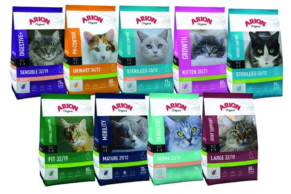 nueva gama de alimentos para gatos arion cat original nueva gama de alimentos para gatos arion cat original