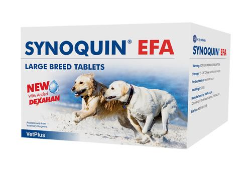 synoquin efa unnbspcondroprotectornbspde vetplus para losnbspperros con problemas articularesnbsp synoquin efa unnbspcondroprotectornbspde vetplus para losnbspperros con problemas articularesnbsp